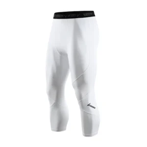 Soft 3/4 Compression Tights for Men Sportswear