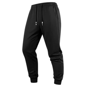 Mens Athletic Workout Quick Dry Joggers