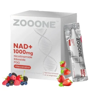 NAD+ Berry Flavored Drink Mix for Anti-Aging, Energy & Focus