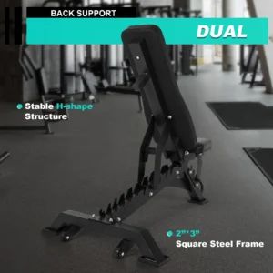 Ergonomic Strength Weight Bench 9 Angle Adjustable