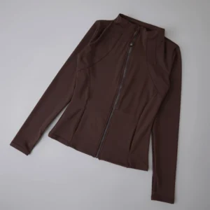 New yoga wear ladies long sleeve stand-up collar  yoga tops
