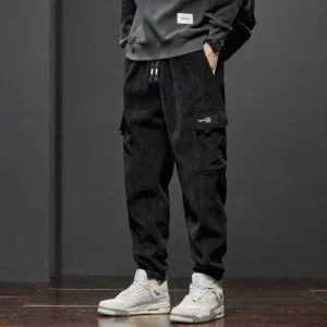 New Style Elastic Waist Casual Pants for Men